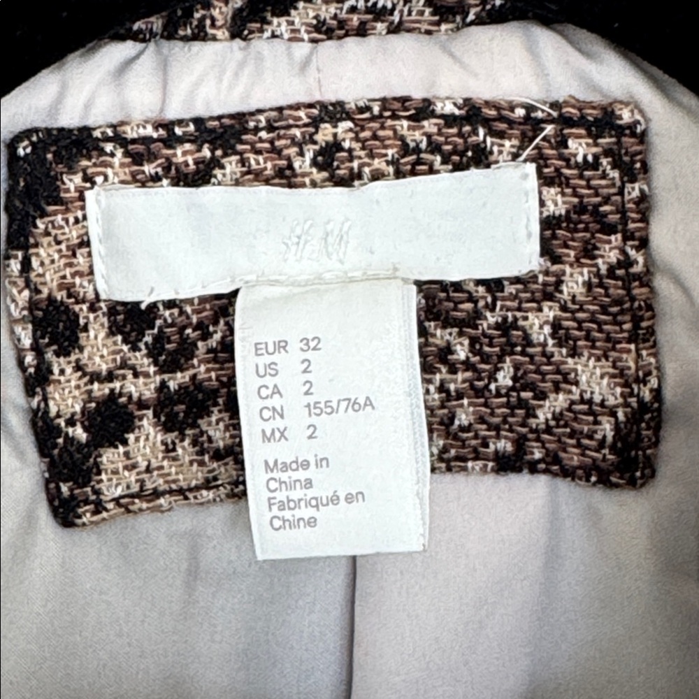 Snake Print Cropped Jacket - Picture 3 of 5